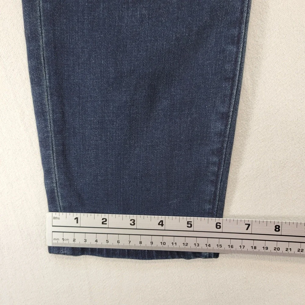 J.Crew 484 Slim Fit Jeans Mens 28x32 Dark Wash Low Rise Stretch Denim